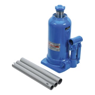 BGS Cric hydraulique pour bouteilles avec double piston 5 t