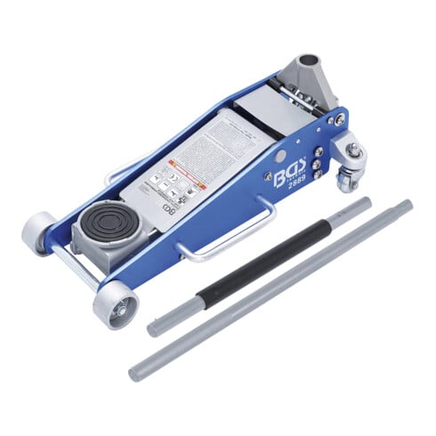 BGS Cric rouleur hydraulique construction aluminium-acier 2,5 t