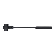 BGS Cricchetto doppia bussola poligonale, con stelo tondo, 19 x 22 mm-4