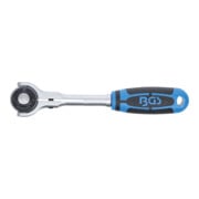 BGS Cricchetto reversibile con testa sferica, uscita quadro esterno 6,3mm (1/4")-4
