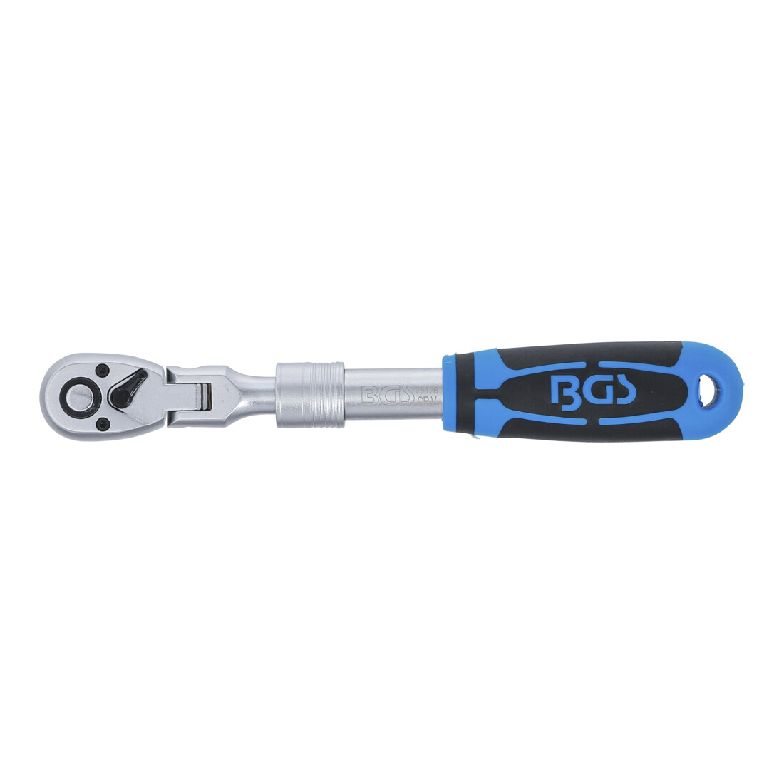 BGS Cricchetto reversibile, estensibile, snodabile, 10mm (3/8"), 260 - 365mm