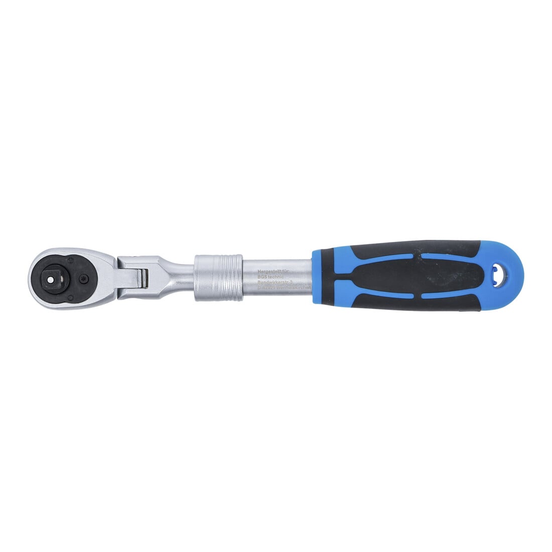 BGS Cricchetto reversibile, estensibile, snodabile, 10mm (3/8"), 260 - 365mm