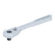 BGS Cricchetto reversibile, extra piatta, dentatura fine, 6,3 mm (1/4")-1