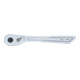 BGS Cricchetto reversibile, extra piatta, dentatura fine, 6,3 mm (1/4")-2