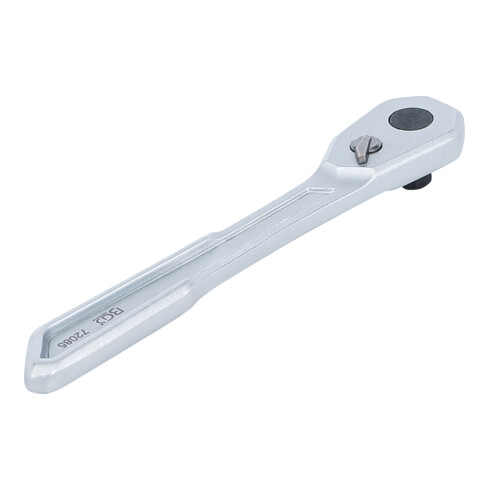 BGS Cricchetto reversibile, extra piatta, dentatura fine, 6,3 mm (1/4")