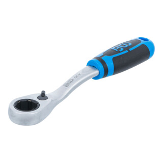 BGS Cricchetto reversibile passante, uscita esagonale, 19mm