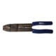BGS Crimpzange 0,75-6mm2 f.isol. u. unisol.Verbinder blaue Softgriffe-1