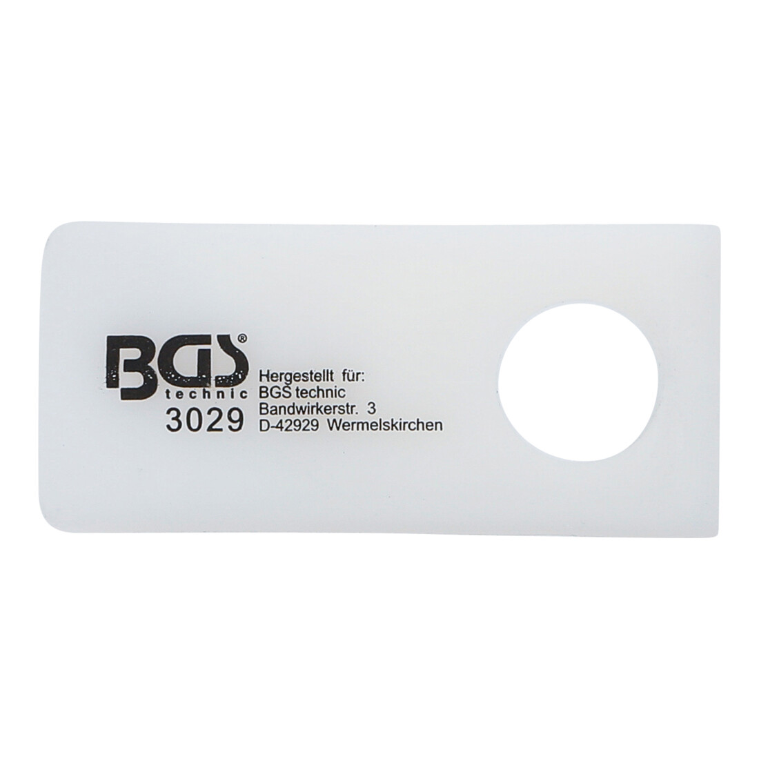 BGS Cuneo di rifinitura con foro, 100x45mm