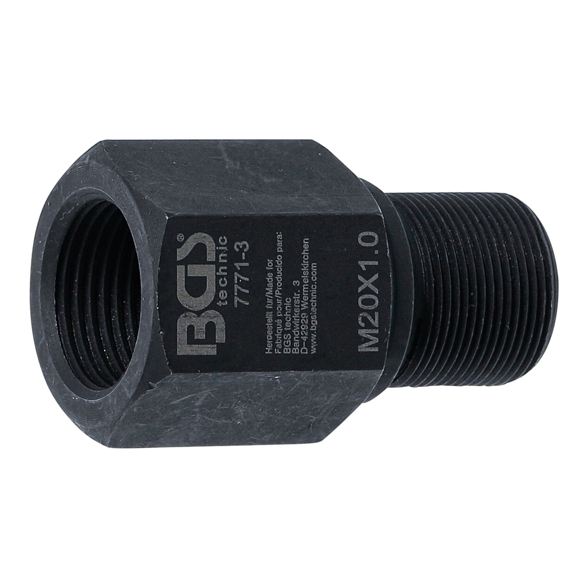 BGS Demontageadapter aus Art. 7771 7771-3, M20 x M20 x 49 mm ; BGS technic