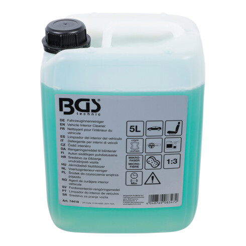 BGS Detergente interno veicoli, 5 l