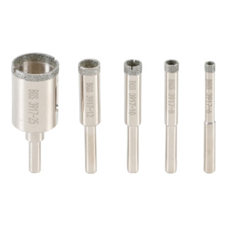BGS Diamant boren set, 5 delig.