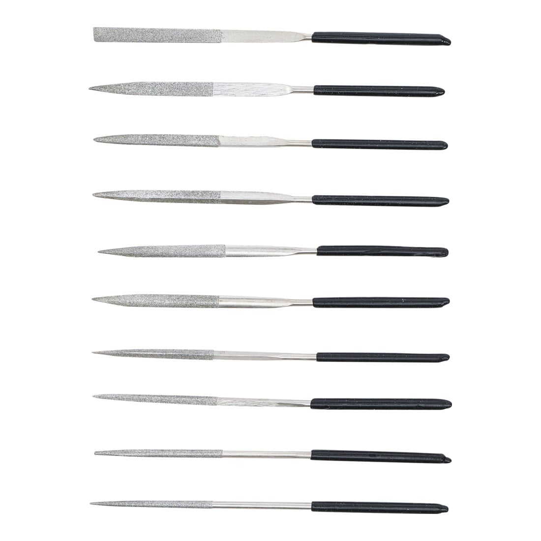 BGS Diamantfeilen-Satz gerade 140 x 3 mm, 10-tlg.