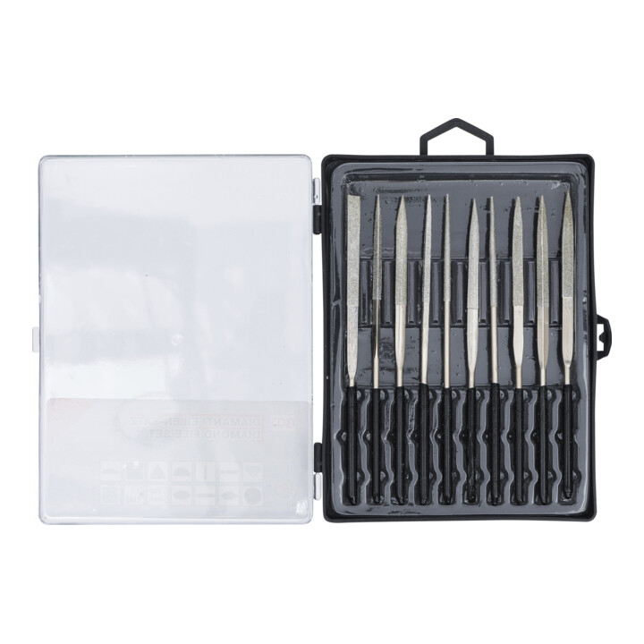 BGS Diamantfeilen-Satz gerade 140 x 3 mm, 10-tlg.