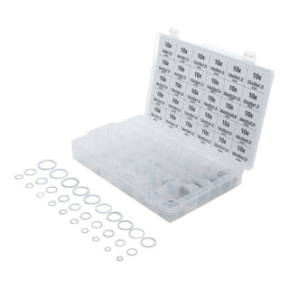 BGS Dichtring-Sortiment Aluminium 300-tlg.