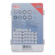 BGS Dichtringset, koper, aluminium, nylon, 250-dlg.-4