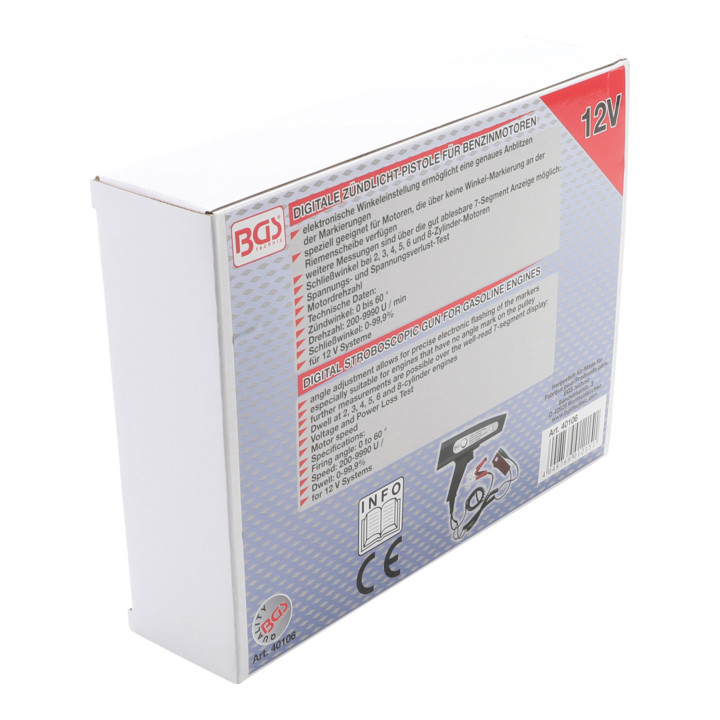 BGS digitaal ontstekingslichtpistool voor benzinemotoren