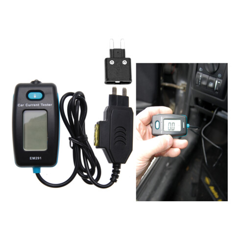 BGS Digitale ampèremeter voor zekeringkast