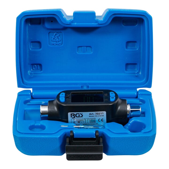 BGS Digitale moment adapter | 10 mm (3/8") | 27 - 135 Nm