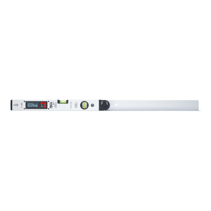 BGS Digitaler LCD-Winkelmesser mit Wasserwaage 450 mm