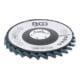BGS Disco abrasiva a ventaglio, velo, Diametro 125 mm, grana 240-4