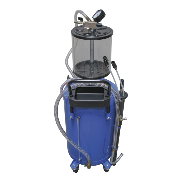 BGS Dispositif d’aspiration d’huile à air comprimé, 70 l