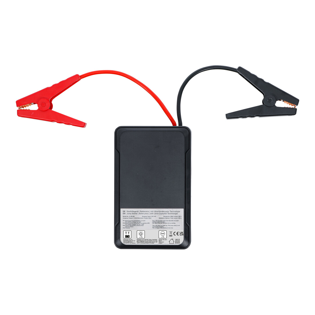 BGS Dispositivo di avviamento, senza batterie, con tecnologia a ultracapacitori, 12 V / 300 A / 600 A