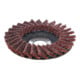 BGS Disque abrasif en éventail, non-tissé, Ø 115 mm, grain 120-2