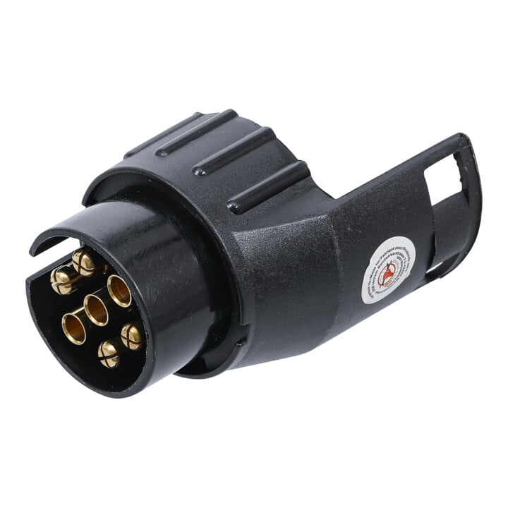 BGS Do it yourself Adapter für Anhängerstecker 12 V 7-polig auf 13-polig