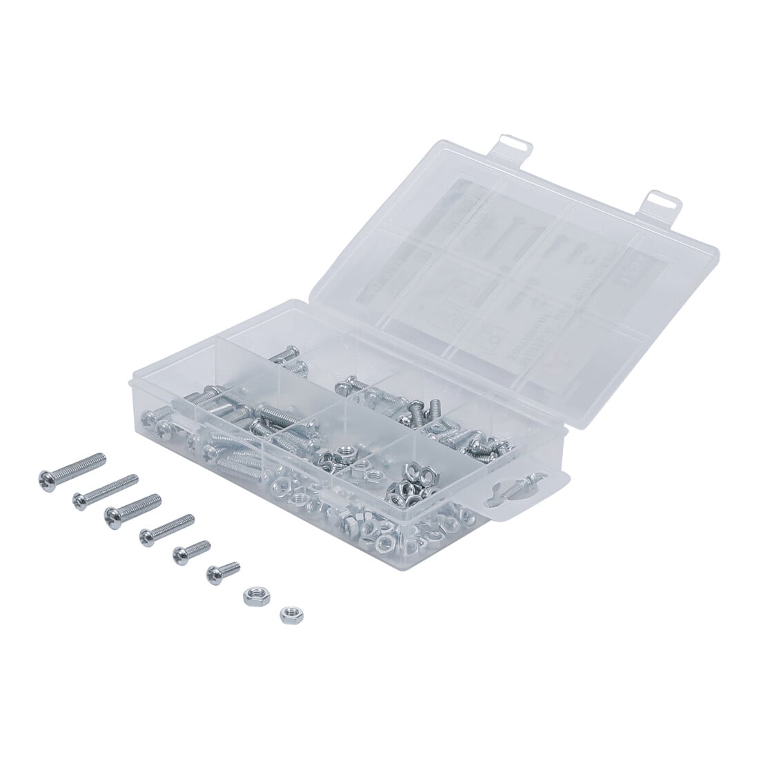 BGS Do it yourself assortiment moeren en bouten metrisch M4 / M5 125 dlg.