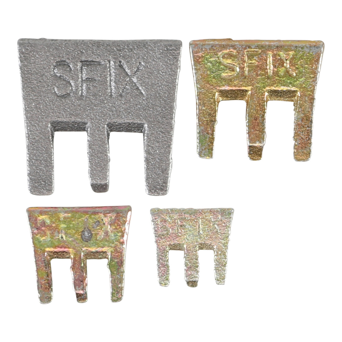 BGS Do it yourself Assortimento cunei per il fissaggio di manici di martelli, S-Fix, 4pz.