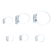 BGS Do it yourself Assortimento di fascette stringitubo, Ø4-45mm, 6pz.-3