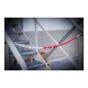 BGS Do it yourself barrièreketting rood-wit plastic 5 m-4