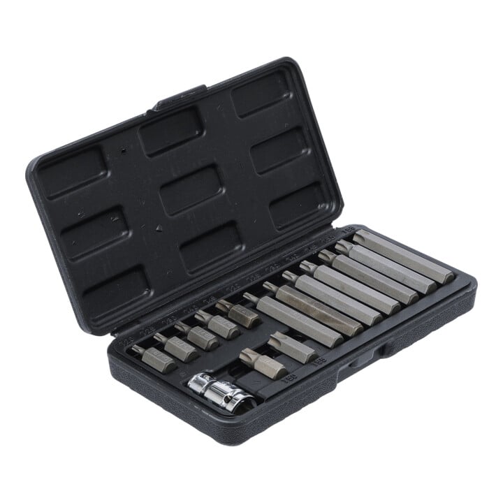 BGS Do it yourself Bit-Satz  Antrieb Außensechskant 10 mm T-Profil (für TX) 15-tlg.