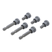 BGS Do it yourself Bit-Satz mit Tiefenstopp für Gipskartonplatten Antrieb Außensechskant 6,3 mm (1/4 Zoll) Kreuzschlitz PH2 6 teilig-3