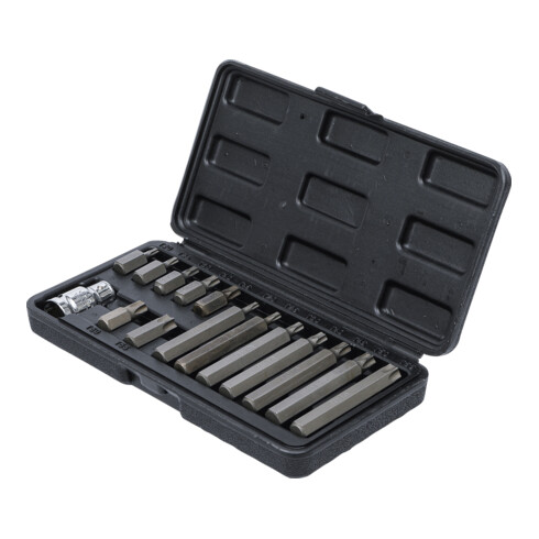 BGS Do it yourself bit set aandrijving buitenzeskant 10 mm T-profiel (voor Torx) 15 dlg.