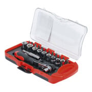 BGS Do it yourself bit/sleutel insteeksleutelset met bit ratel 23 delig-2