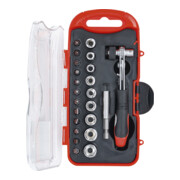 BGS Do it yourself bit/sleutel insteeksleutelset met bit ratel 23 delig-2