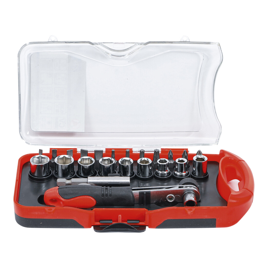 BGS Do it yourself bit/sleutel insteeksleutelset met bit ratel 23 delig