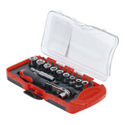 BGS Do it yourself bit/sleutel insteeksleutelset met bit ratel 23 delig-5