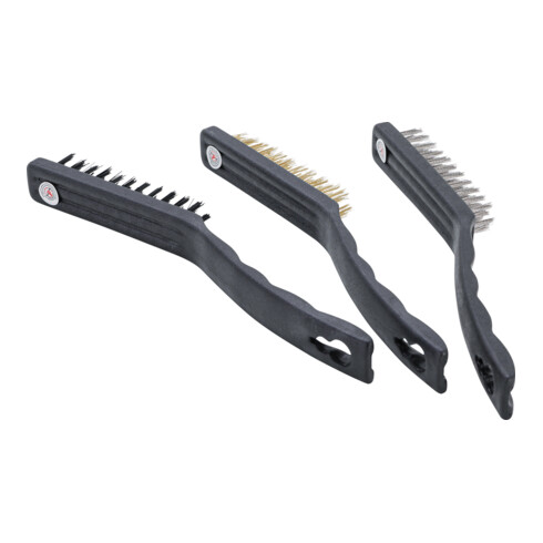 BGS Do it yourself Bürsten-Satz 225 mm 3-tlg.