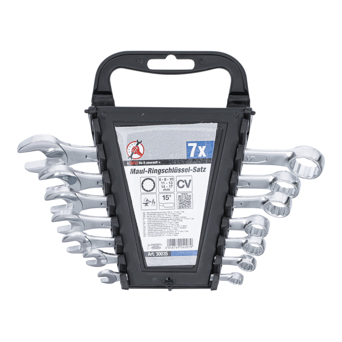 BGS Do it yourself Chiavi combinate, apertura 6-17mm, 7pz.