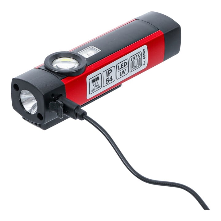 BGS Do it yourself COB-LED / UV-Aluminium-Handleuchte 85349, 1 W