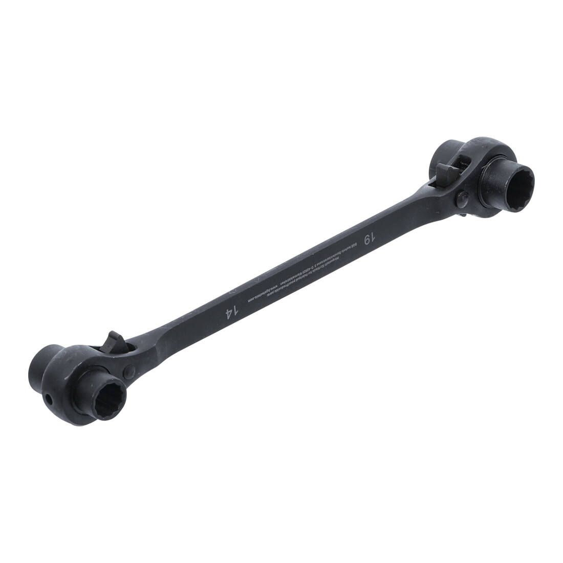 BGS Do it yourself Cricchetto per ponteggi, 4 in 1, apertura 14-17-19-22mm