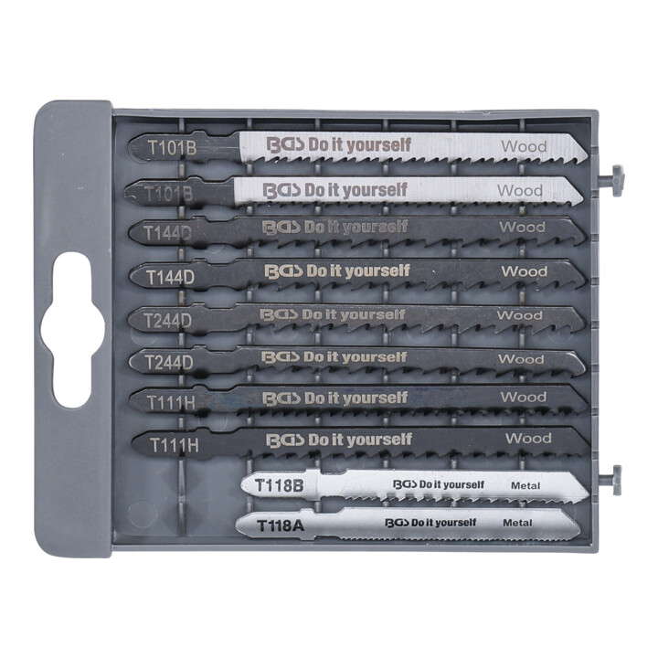 BGS Do it yourself decoupeerzaagbladen set 10 dlg.