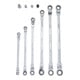 BGS Do it yourself Doppel-Ratschen-Gelenkschlüssel-Satz SW 8 - 19 mm 10-tlg.