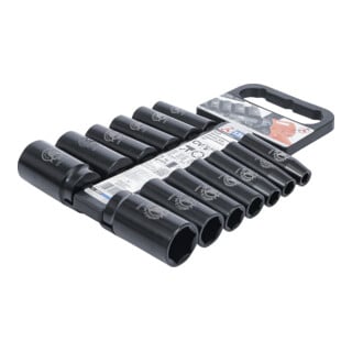 BGS Do it yourself dopsleutelset aandrijving 12,5 mm SW 10 - 32 mm 13 dlg.