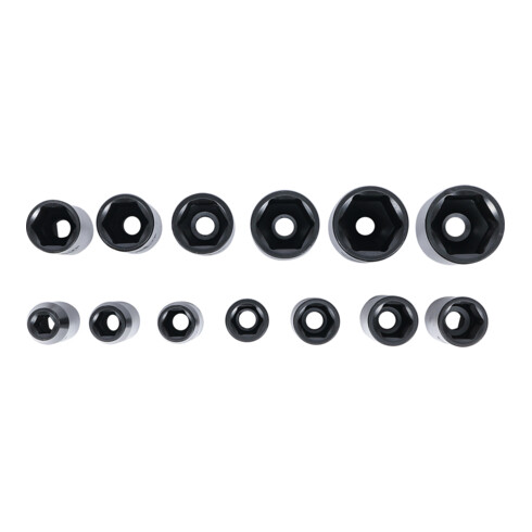 BGS Do it yourself dopsleutelset aandrijving 12,5 mm SW 10 - 32 mm 13 dlg.