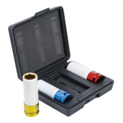 BGS Do it yourself dopsleutelset aandrijving binnenvierkant 12,5 mm SW 17 - 19 - 21 mm 3-delig.-2