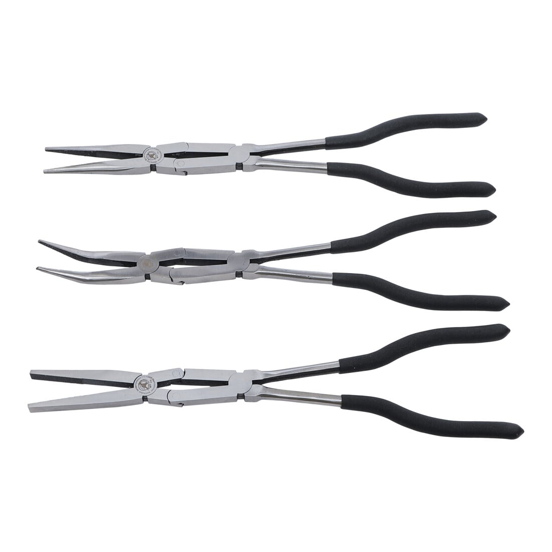 BGS Do it yourself dubbelgebroken tangen set 3 dlg.