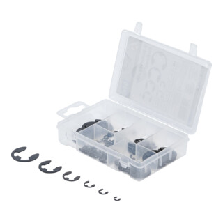 BGS Do it yourself E-fuse ring assortiment 3 - 15 mm 94 dlg.